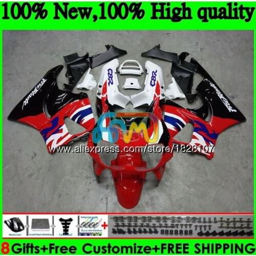 Body For HONDA CBR 919RR 900RR 900 919 RR CBR900 CBR919 RR 98 99 134BS.17 900CC CBR900RR CBR919RR 1998 1999 Fairing Stock red