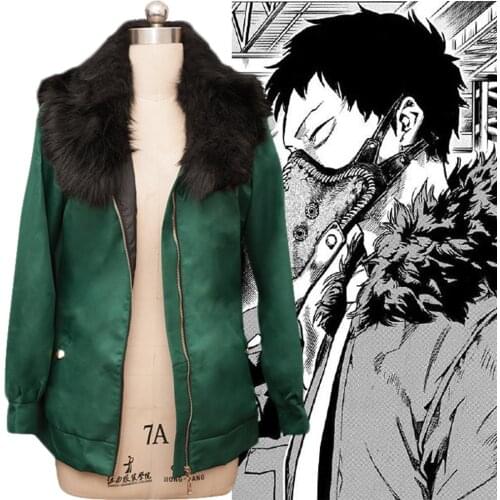 My Boku no Hero Academia Overhaul Kai Chisaki Cosplay Costume Green Jacket Overhaul Kai Chisaki Cosplay Casual Daily Wear