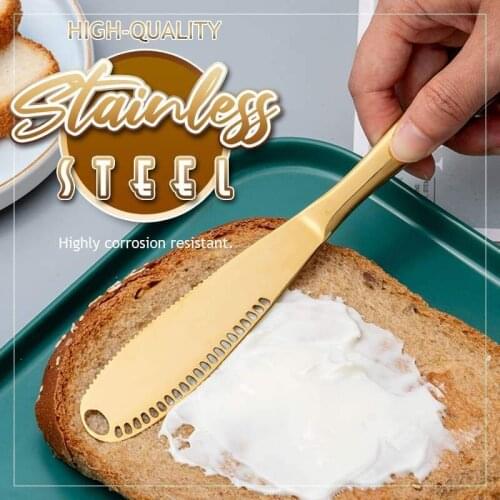 Multifunction Stainless Steel Butter Cutter Knife Cream Knife Western Bread Jam Knife Cheese Spreaders Utensil Knife Tools