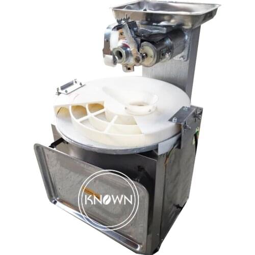 Customized dough ball machine pizza bread dough divider rounder with hopper