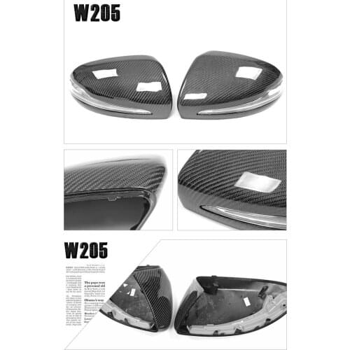 Fit for Mercedes-Benz C W205 C200L C260L C63 S W222 carbon fiber Car Mirror rearview mirror Back Rear View Mirror