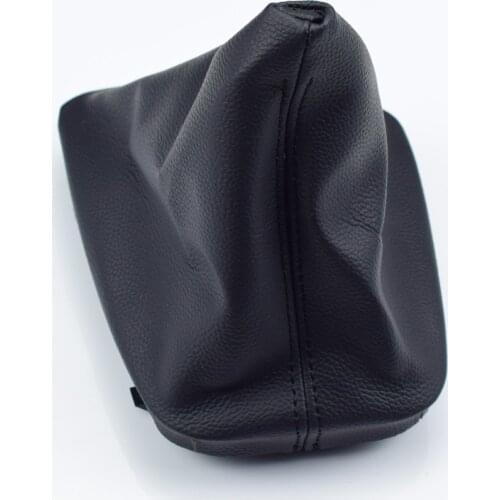 Manual Gearstick Car Gearshift Gear Shift Handle Knob Head Shifter Lever Stick Collars Gaiter Gaitor Boot Cover Case For BMW E46