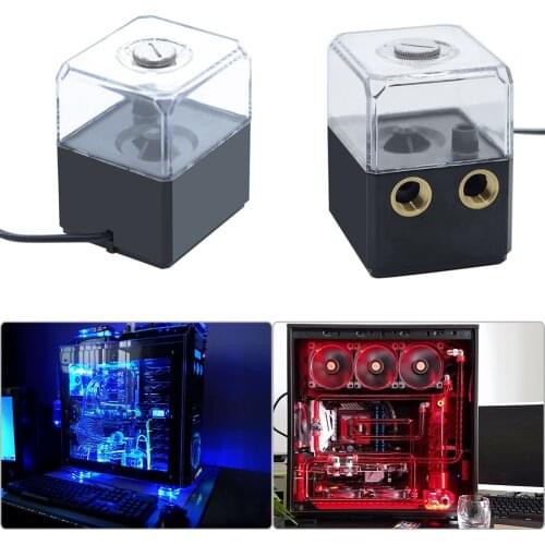 SC-450 300L/h 12V DC 1.2A G1 / 4 thread Silent Circulating Pump PC Computer Liquid Water Cooling System Accessory