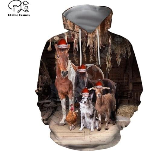 PLstar Cosmos Merry Christmas Santa Claus 3D Printed Hoodies Sweatshirts Zip Hooded For Men And Women Casual Streetwear Style-47