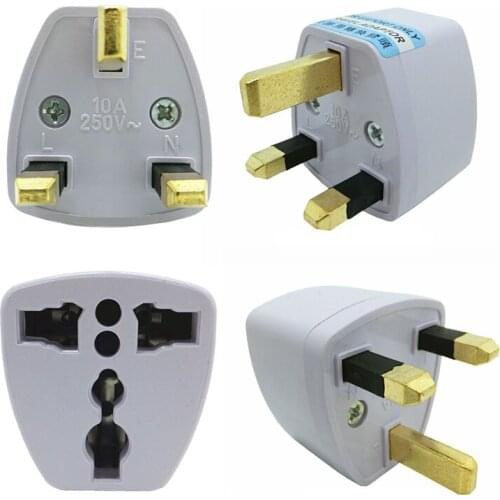Universal World Charger Converter Adapter changeover plug British Standard 10A250VTravel Adapter Charger