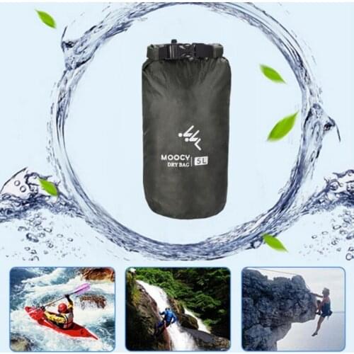 5L/20L/50L Waterproof Dry Bag Roll Top Sack Rafting Boating Swimming Organizer Beach Storage Bag Outdoor Kayak Drifting Bag