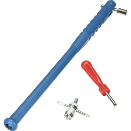 1 set Universal Tire Valve Core Remover Tool Set Car Wheel Tyre Valve Stem Puller Motorbike Bicycle Truck Repair Hand Tool