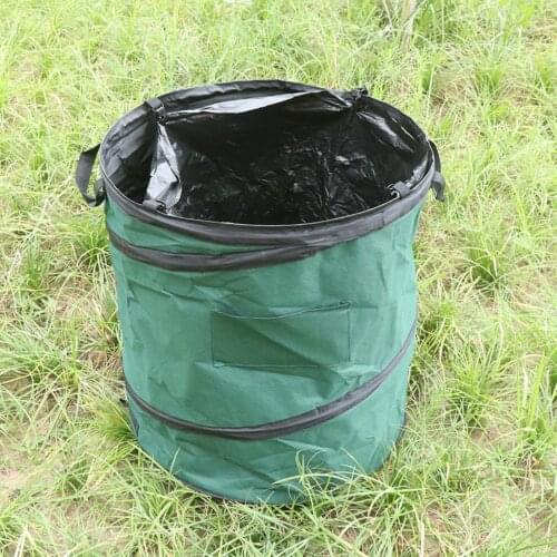 1PC Oxford Cloth Travel Outdoor Camping Picnic Collapsible Garbage Trash Recycle Can Car Office Home Kitchen Dustbin Rubbish Bin