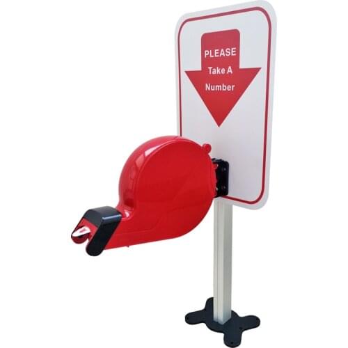 2-digits Turn O Matic Take a Number Roll Wireless Queue Management System Now Serving Manual Ticket Dispenser