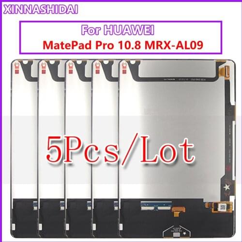5PCS/High Quality For Huawei MatePad Pro 5G MRX-W09 MRX-AL19 MRX-AL09 10.8" LCD Display Touch Screen Digitizer Assembly
