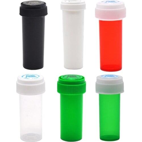 52ML Vial Container Weed Smoking Storage Stash Jar Pill Bottle Case Herb Box Container