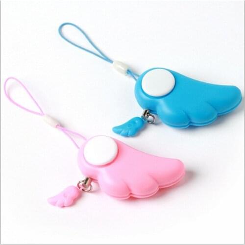 Self Defence Keychain Alarm Personal Protection Girl Women Security Rape Alarm 90dB Loud Self Defense Supplies Emergency Alarm