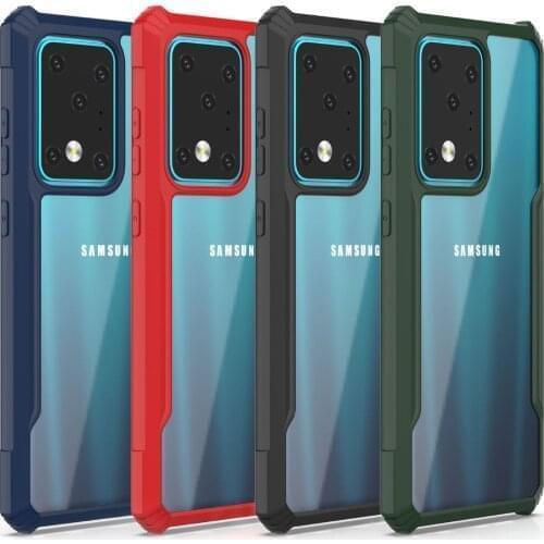 For Samsung Galaxy S20 FE S20 Lite Fan Edition Case Hard Transparent protect back Cover Case For samsung s20 plus Note 20 Ultra