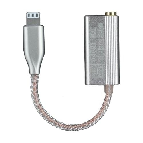 ES9318 dac decoding amp line type-c to 3.5 mobile phone lossless hifi lightning audio adapter cable