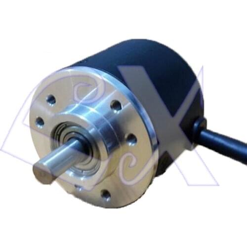 Photoelectric rotary encoder 100 200 300 360 400 600 pulse AB phase DC5-24V With coupling
