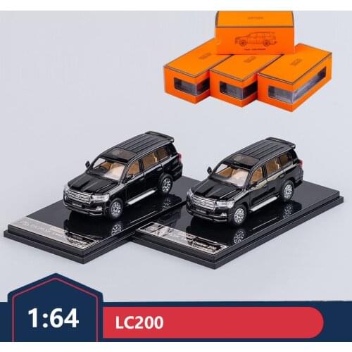 GCD1/64 Land Cruiser LC200 SUV Off-road Vehicle Alloy Car Model Decoration