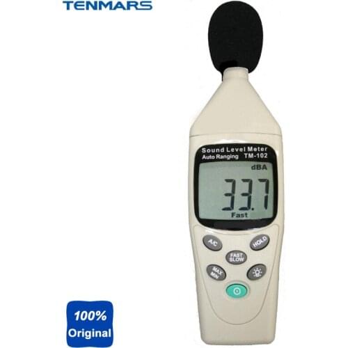 Sound Level Meter with Auto Ranging IEC 61672, Type II TM102