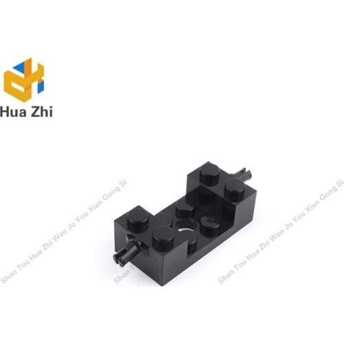 Building Blocks Parts 18892 10PCS Brick Special 2 x 4 with Wheels Holder with 2 x 2 Cutout LEGOING MOCS Education