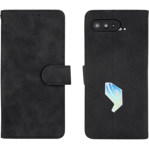 Flip Leather Case For Rog Phone 5 Case Wallet Book Cover For Asus Rog Phone 5 I005DA I005DB ZS673KS Cover Magnetic Phone Bag