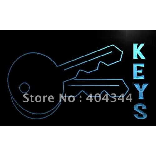 LB249- KEYS KEY LOCKSMITHS LOCKS Repair Light Sign home decor crafts