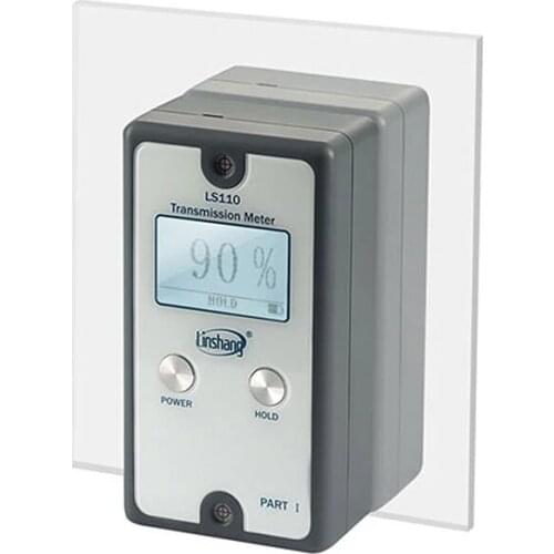LS110 Split Light Transmittance Meter for front windshiled glass with 380-760nm visible light transmittance meet CIE