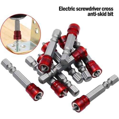 1pcs Magnetic Screwdriver Bit Cross-head PH2 Magnetic Screwdriver Bits 1/4 Inch Hex Shank Screwdriver Bit Electric Screwdriver