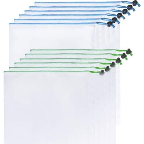 Reusable Produce Bags,Premium Zero Waste Mesh Bags for Storage Fruit Vegetables,Washable Reusable Mesh Produce Bags