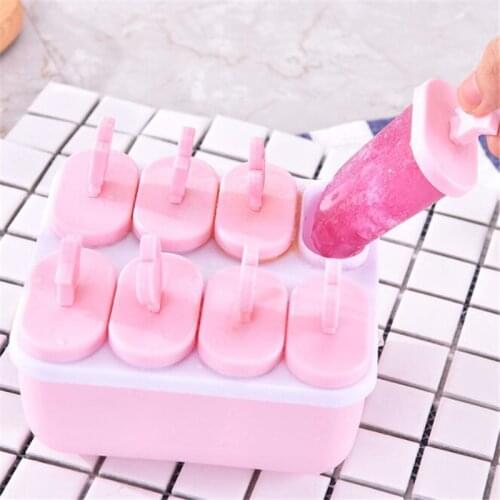 Ice Cream Ice Pops Mold Portable Food Grade Popsicle Mould Ball Maker Baby DIY Food Supplement Tools Fruit Shake Accessories