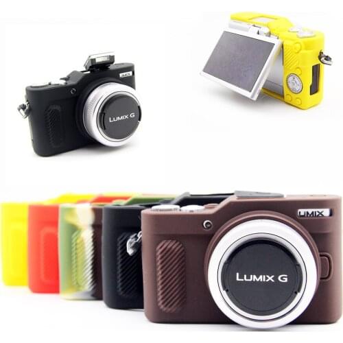Soft Silicone Rubber Camera Case Bag Protective Body Cover Case for Panasonic GF10 for Lumix GF-10
