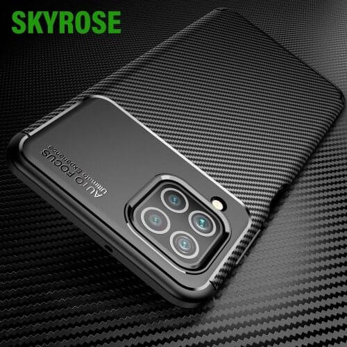 Soft TPU Capa for Samsung M32 Global Case for Samsung F22 4G F62 F52 5G Carbon Fiber Texture Shockproof Case for Galaxy A22 A82