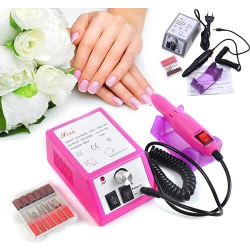 Professional 110-240V Electric Nails Drill Polish Manicure Grinder Pedicure Set