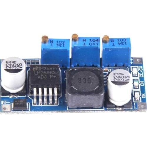 LM2596 LED Driver DC-DC Step-down Adjustable CC/CV Power Supply Module Battery Charger Adjustable LM2596S Constant Current