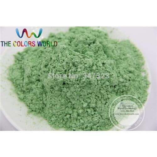 TCZG435 Apple Green Color Pearlescent Pigment Pearl Luster Nail Art Design Nail Polish Facepainting Makeup Manual DIY Decoration