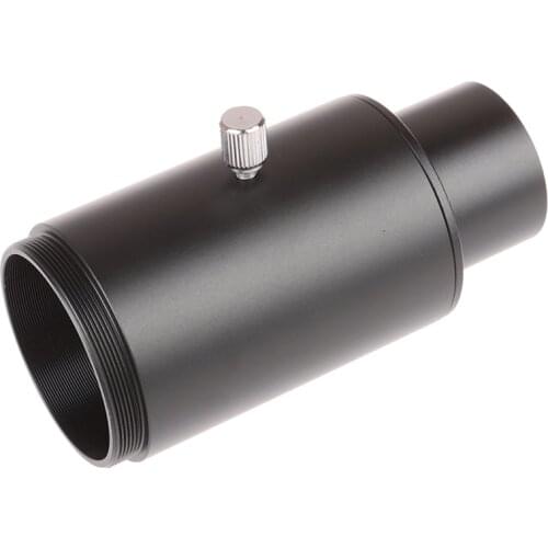 Aluminum T2 Adapter Telescope Extension Tube 1.25 inch Telescope Mount Adapter Thread T-Ring for Canon/For Nikon DSLR Camera