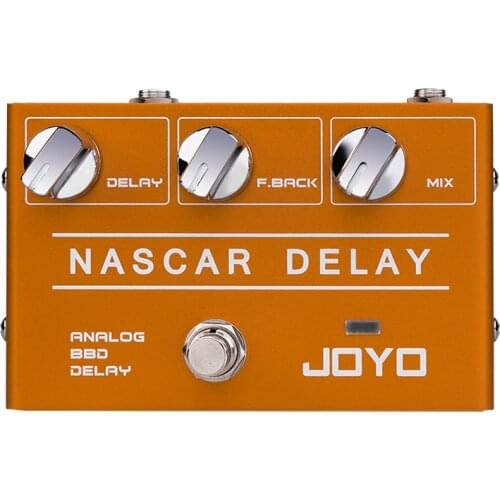 JOYO NASCAR Analog Delay Pedal Guitar Processor Classic BBD Vintage Delay Effect for Electric Guitar Parts Musical Instrument
