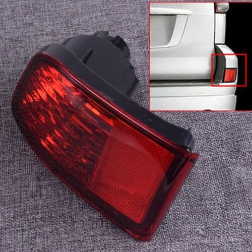 Car Red Rear Right Bumper Fog Lamp Light Housing 8158160100 Fit for Toyota Land Cruiser Prado J120 2002-2005 2006 2007 2008 2009
