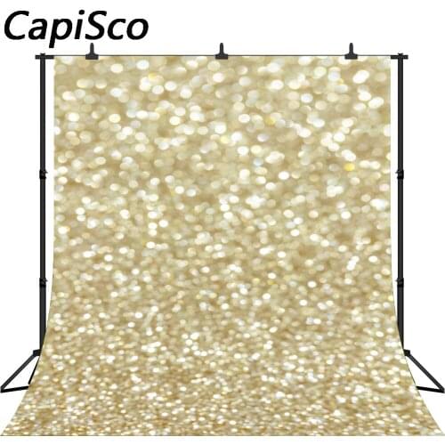 CapiSco backdrop for photographic studio golden shine bokeh halo sweet 16 Birthday Party professional background photocall