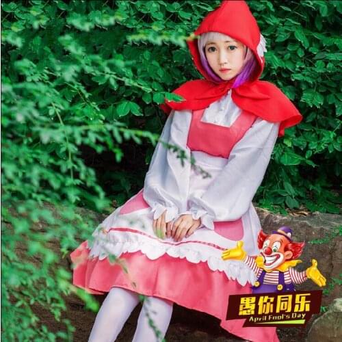 Anime Miss Kobayashis Dragon Maid Kanna Cosplay Costume Maid Uniforms Full Set Dress For Girl Cosplay Costume