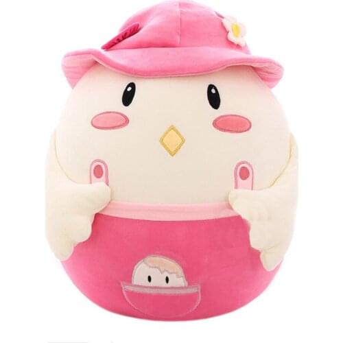 Small Chicken doll Big Fat Chicken Chick Cute Plush Toy Pillow Home Bedroom Fat chicken pillow