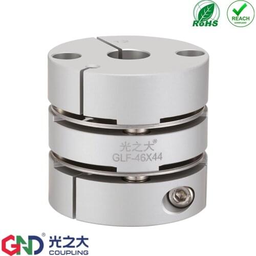 Shaft Couplings GLF high sensitivity aluminum alloy double diaphragm clamping series