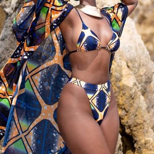 New 2020 Women Triangle Bikini Sets Bikini Sets Brazilian Thong Swimsuit Bathingsuit Holiday Beachwear