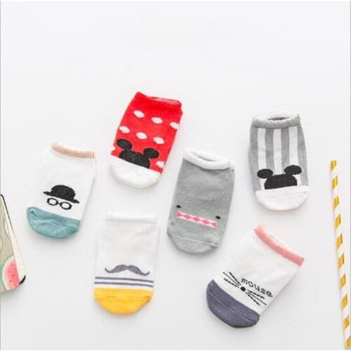 New Baby Foor Socks Infant Child Socks Non-slip Newborn Cotton Socks Boy Girl Socks Childrens Accessories Baby Soft Socks