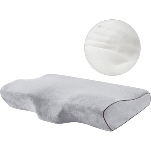 22 Memory Foam Pillows Butterfly Shaped Pillows for Sleeping Neck Orthopedic Pillow Massage Neck Pain Relief Cervical