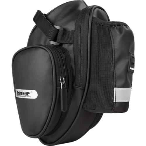 Rhinowalk Cycling Full Waterproof Seatpost Bag Bicycle Saddle Pannier Road Rear Pouch Seat Gear Bag Pack
