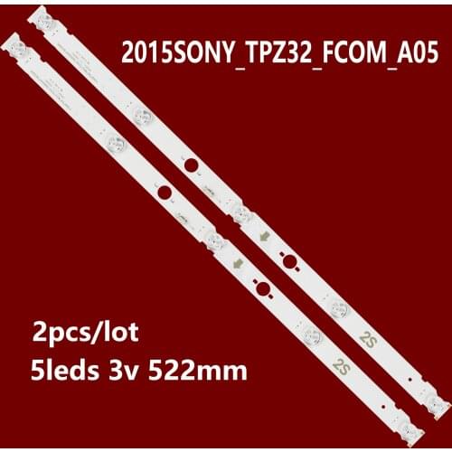 LED backlight strip 2pcs 5lamp SAMSUNG_2015SONY_TPZ32_FCOM_A05_REV1.0 for KDL-32W600D KDL-32WD603 KDL-40WD653