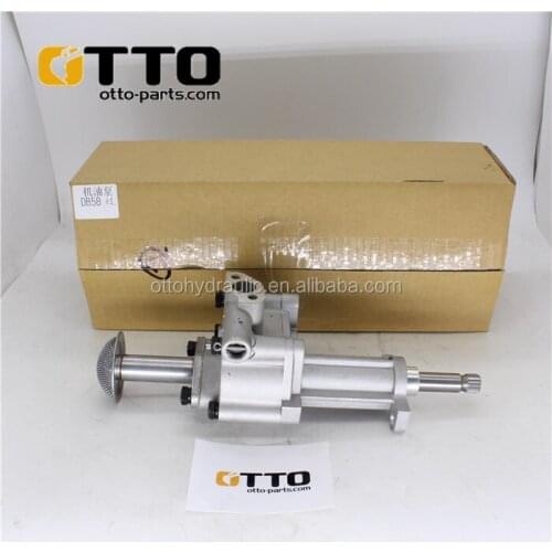 Excavator Spares Parts Guangzhou DX225-5 DB58 Diesel Engine Parts Oil Pump 65.05101-7020