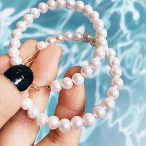 Pearl earrings fashion jewelry vintage hoop earings for women boucle oreille femme dangle piercings kolczyki aretes de mujer