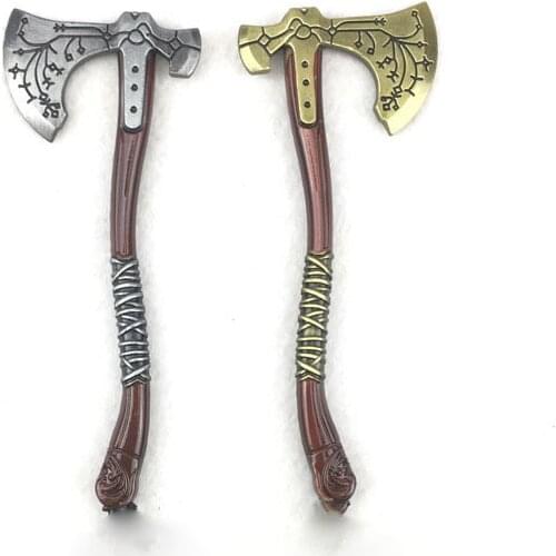 11cm Soldier Miniature Weapon Model Cold Ice Hand Axe Alloy Static Decoration Ornaments 12 Inch Action Figure Scene Accessories