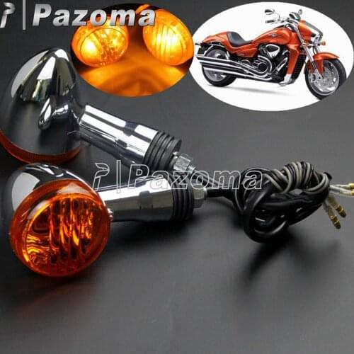 12V Motorcycle LED Turn Signal Light Brake Indicators Light For Suzuki Boulevard M109R VRZ1800 2006-2015 Brake Rear Running Lamp