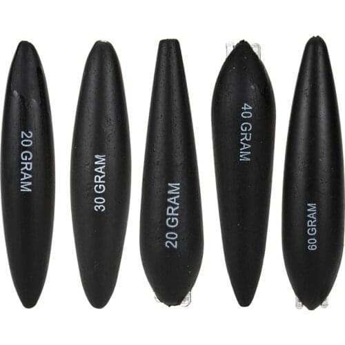 20g 30g 40g 60g Fishing Float Sets Ocean Beach Buoyancy EVA Inline Bobber Buoy Bobber Fishing Floats Fluctuate Fishing tools